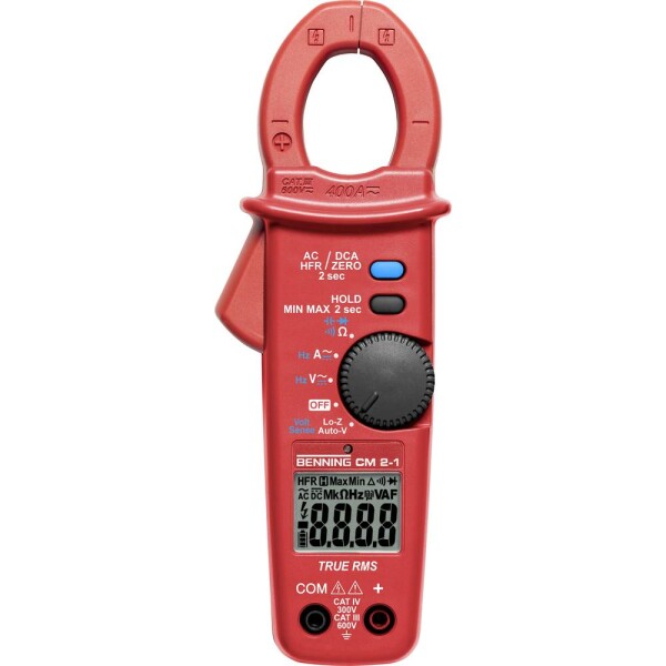 Benning CM 2-1 prúdové kliešte, ručný multimeter, 044689, displej (counts) 4000; 044689