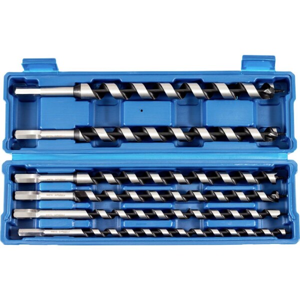 FRITZFURT 2800-3116 sada hadovitých vrtákov 6-dielna 10 mm, 12 mm, 14 mm, 16 mm, 18 mm, 20 mm Celková dĺžka 370 mm šesťhranná 1 sada; 2800-3116