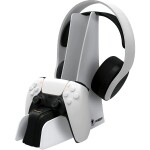 Snakebyte PS5 Dual Charge Headset Stand™ (white)