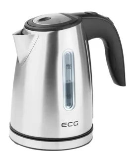 ECG RK 1050 strieborná / rýchlovarná kanvica / 1500W / 1 L / nerez (100001368432)