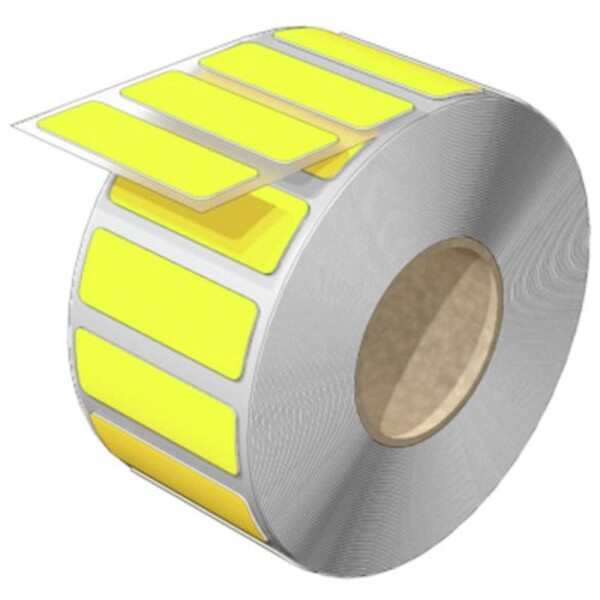 Weidmüller 2621350000 CC-FO 15/45 MM GE značenie prístrojov Potlačiteľná plocha: 15 x 44.5 mm žltá Počet markerov: 500 500 ks; 2621350000