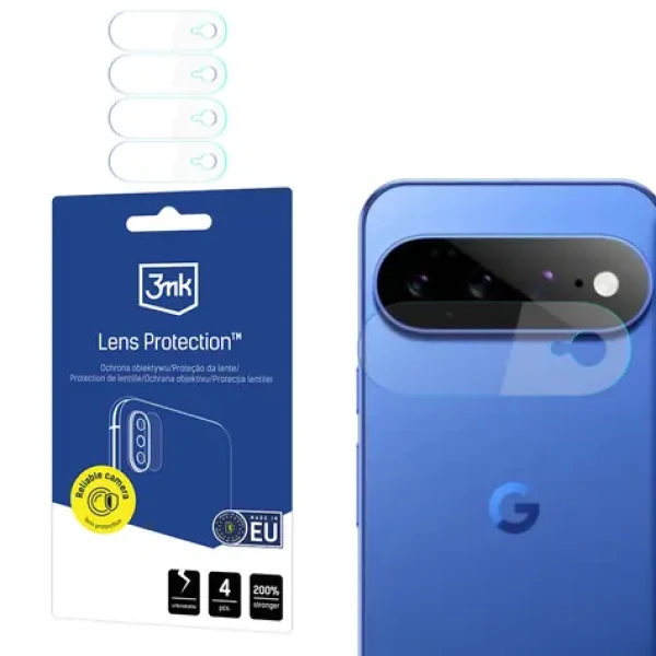 3mk Lens Hybridné sklo ochrana kamery pre Google Pixel 11 Pro XL / Ochranné sklo kamery / Hybridné tvrdené sklo