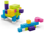 Mamido Farebné kocky Cube Pink Meli 100 dielov ZA5667