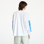 Tričko PLEASURES Impact Staff Long Sleeve T-Shirt White M