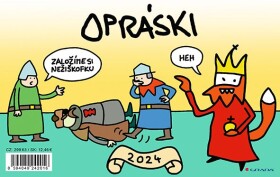 Opráski 2024 - stolní kalendář, jaz