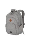 Batoh na notebook Travelite Basics Backpack Melange Light grey