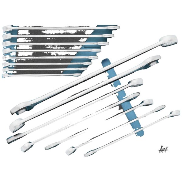 Hazet 163-536/15 163-536/15 sada očkoplochých kľúčov 10 - 30 mm; 163-536/15