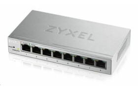 ZyXEL GS1200-8 / Desktop Gigabit Web Smart switch / 8x 1Gbps / QoS / Kovové prevedenie (GS1200-8-EU0101F)