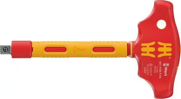 Wera Adaptér s T-rukoväťou 410 aj VDE B RA / VDE izolovaný / 3/8" (05005122001)