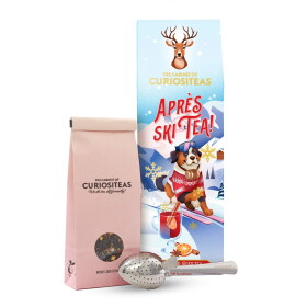 The Cabinet of CURIOSITEAS Vianočný čierny čaj s korením Après ski 70 g + sitko