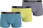 Pánske boxerky 3Pack UM0UM03185 0UM Blue/Yellow/Grey Tommy Hilfiger