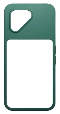 Fairphone ochranný kryt pre Fairphone (Gen. 6) zelená / Puzdro / 100% recyklovaný plast / Nárazuvzdorné (F6CASE-1GR-WW1)