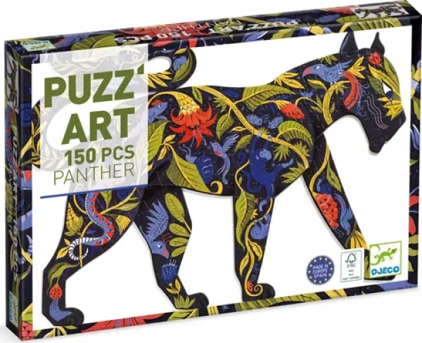 DJECO Obrysové puzzle Panter