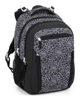 Školská taška Bagmaster PORTO 25 A Black/white