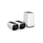 Anker Eufy S330 biela / Vonkajšia kamera so solárnym nabíjaním / 2x kamera + jednotka HomeBase 3 / 4K (T88713W1)