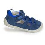 Chlapčenské sandále Barefoot KENDY DENIM, Protetika, tmavomodrá - 21