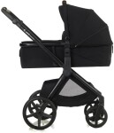 JANÉ Kočík kombinovaný Muum Pro 2 + korba Micro Pro 2 + autosedačka Koos i-size, Cold Black