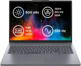 Lenovo IdeaPad Slim 3 16ARP10 sivá / 16" 2.8K / AMD RYZEN 5 7535HS / 16GB / 512GB SSD / AMD Radeon / W11H (83K80054CK)