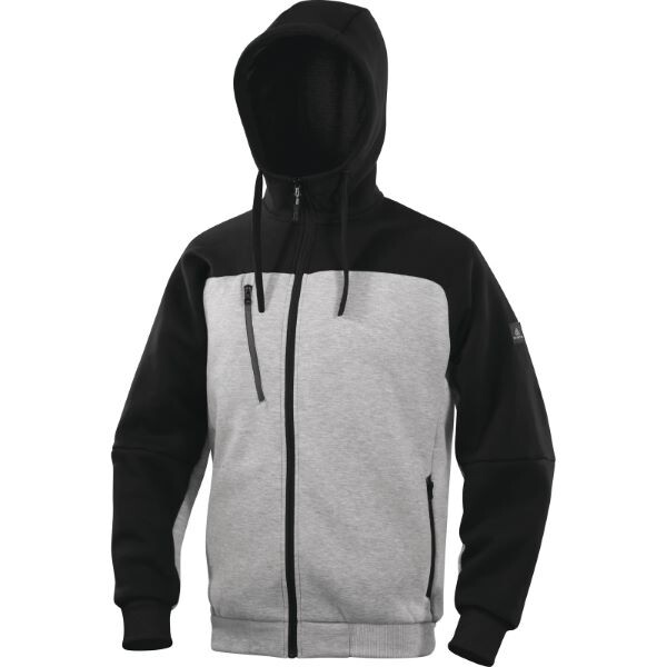 DELTA PLUS Pracovná mikina BORGO Farba: Šedá, Veľkosť: 2XL (BORGOGRXX)