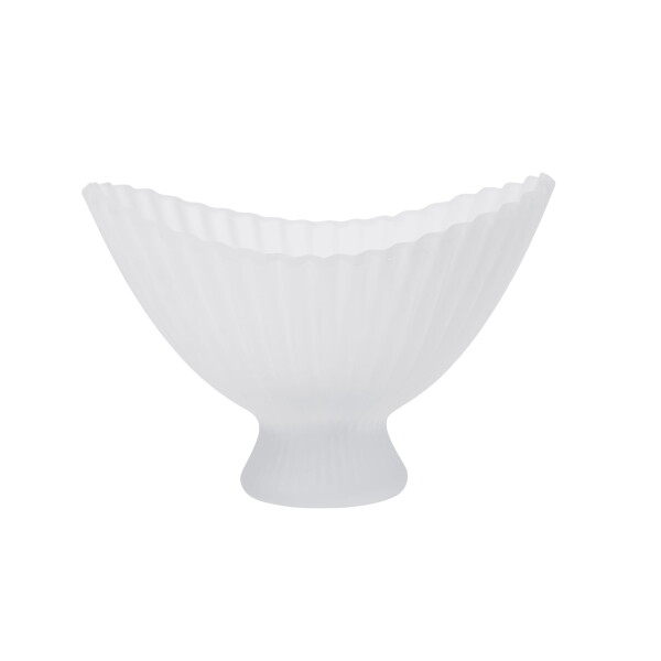 Ferm Living Dizajnová misa Fountain Glass Frosted Middle
