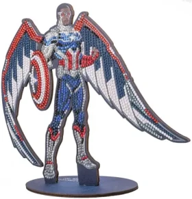 CRYSTAL ART Diamantové maľovanie XL Avengers: Falcon