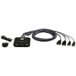 ATEN CS22HF Prepínač HDMI HDMI klávesnica 1920 x 1080 Pixel; CS22HF