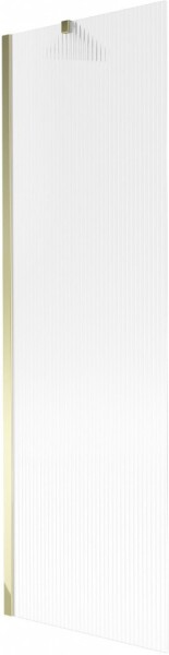 MEXEN/S - Next vaňová zástena FIX 60 x 150, prúžky, zlatá 895-060-000-00-09-50