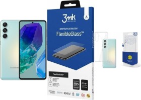 Samsung Galaxy M55 5G 8/128GB Zielony (SM-M556ELG) + FlexibleGlass + Etui Clear Case