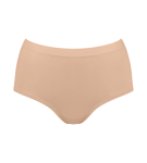 Dámske nohavičky s vysokým pásom GO Sense 2P - BROWN - light beige 1195 - SLOGGI PEANUT BUTTER XL