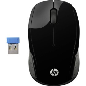 HP Wireless 200 Wi-Fi myš bezdrôtový optická čierna 3 tlačidlo 1000 dpi; X6W31AA#ABB