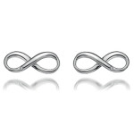 Hot Diamonds Strieborné náušnice Hot Diamonds Infinity DE390