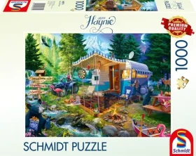 Schmidt Puzzle S karavanom v horách