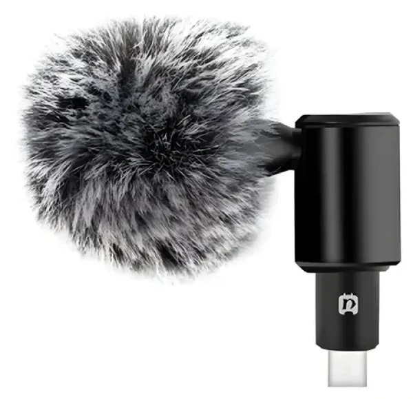 Puluz PU425 (PU616B) / Klopový mikrofón / Všesmerový / USB-C / Kábel 1,5 m (PU616B)
