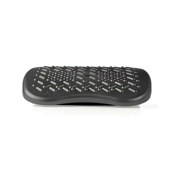 Nedis Opierka nôh čierna / Opierka nôh / nastaviteľný uhol / kov, plast (ERGOFR300BK)
