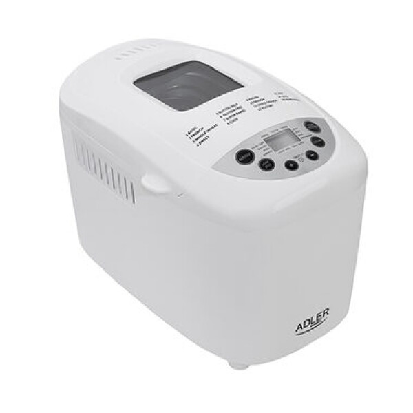 Adler AD 6019 / domáca pekáreň / 850 W / 15 programov / 1.5 kg / LCD displej (AD 6019)