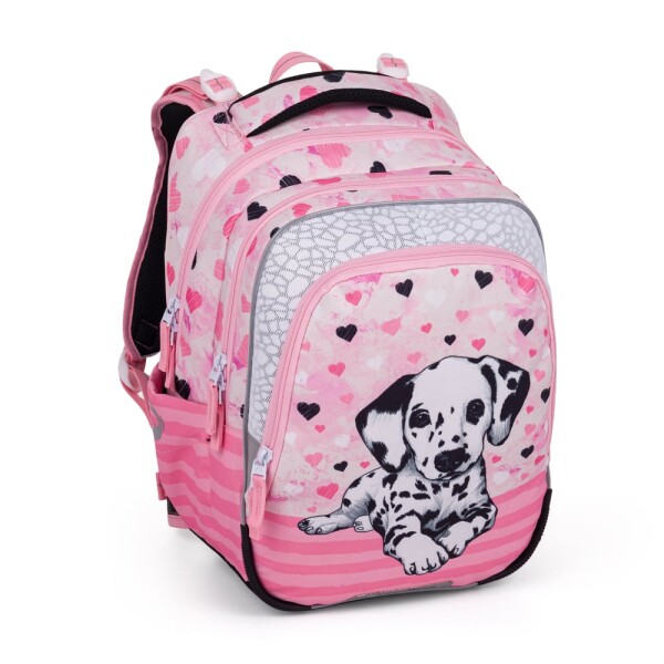 Školský batoh Bagmaster Beta 24 A Pink/White