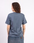 Carhartt WIP W' S/S Pocket Heart T-Shirt Cozy Blue/Red S