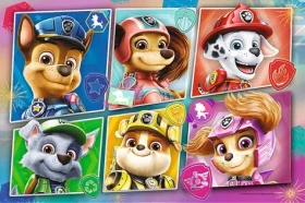 Trefl - Puzzle - Tlapková patrola vo filme: Priatelia pripravení na akciu