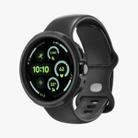 Spigen Liquid Air V2 Ochranné púzdro pre Google Pixel Watch 4 45mm matná čierna (ACS11222)
