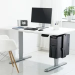 LogiLink Držiak PC pod stôl čierny / Držiak PC / otočný / rýchloupinák / do 10 kg (EO0030)