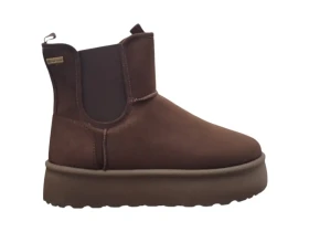 Tom Tailor 8490220016 Dámska zimná členková obuv mokka 40
