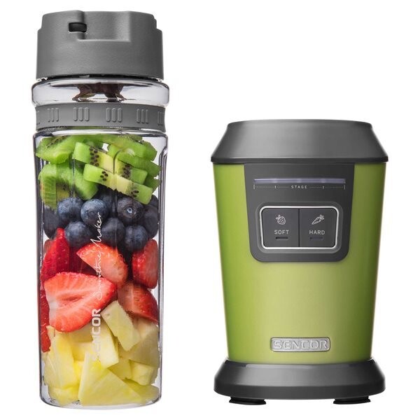 Sencor SBL 7170GG zelená / Smoothie mixér / 800 W / 600 ml (8590669266289)