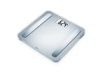 BEURER BF183 strieborná / diagnostická váha / LCD / BMI / max 180 kg / 1x 3V CR2032 (BEU-BF183)