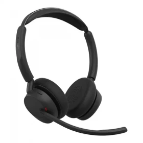JABRA Evolve3 45 Stereo Link 390c UC čierna / Slúchadlá / mikrofón / USB-C + Bluetooth (34599-989-899)
