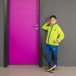 Detská fleecová mikina, Pidilidi, PD1119-19, zelená - 104 | 4let