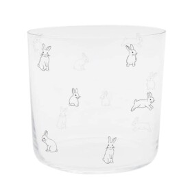 Eulenschnitt Pohár na vodu Rabbit Black 350 ml