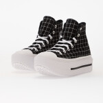 Tenisky Converse Chuck Taylor All Star Lift Double Stack Platform Plaid Hi Black/ White/ Black EUR 40