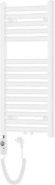 MEXEN/S - Hades radiátor + vykurovacia tyč 800 x 400 mm, 300 W, biela W104-0800-400-2300-20