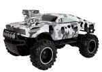 Mamido Auto na diaľkové ovládanie R / C 4x4 bielo-čierne maskáčové