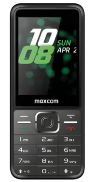Maxcom MM244 SE čierna / Mobilný telefón pre seniorov / 2.8" / DualSIM / FM rádio / USB-C (MM244 SE)